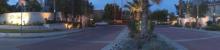 Panoramic Palacio Entrance Lights